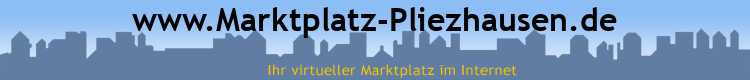 www.Marktplatz-Pliezhausen.de